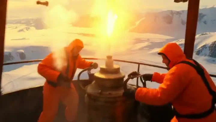 AI-generated Polar Expedition video created with VEO 3.1