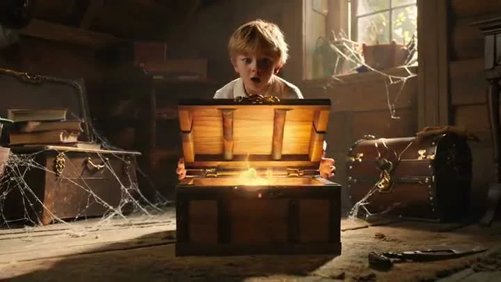 AI-generated Child Discovers Treasure video created with Kling 2.6