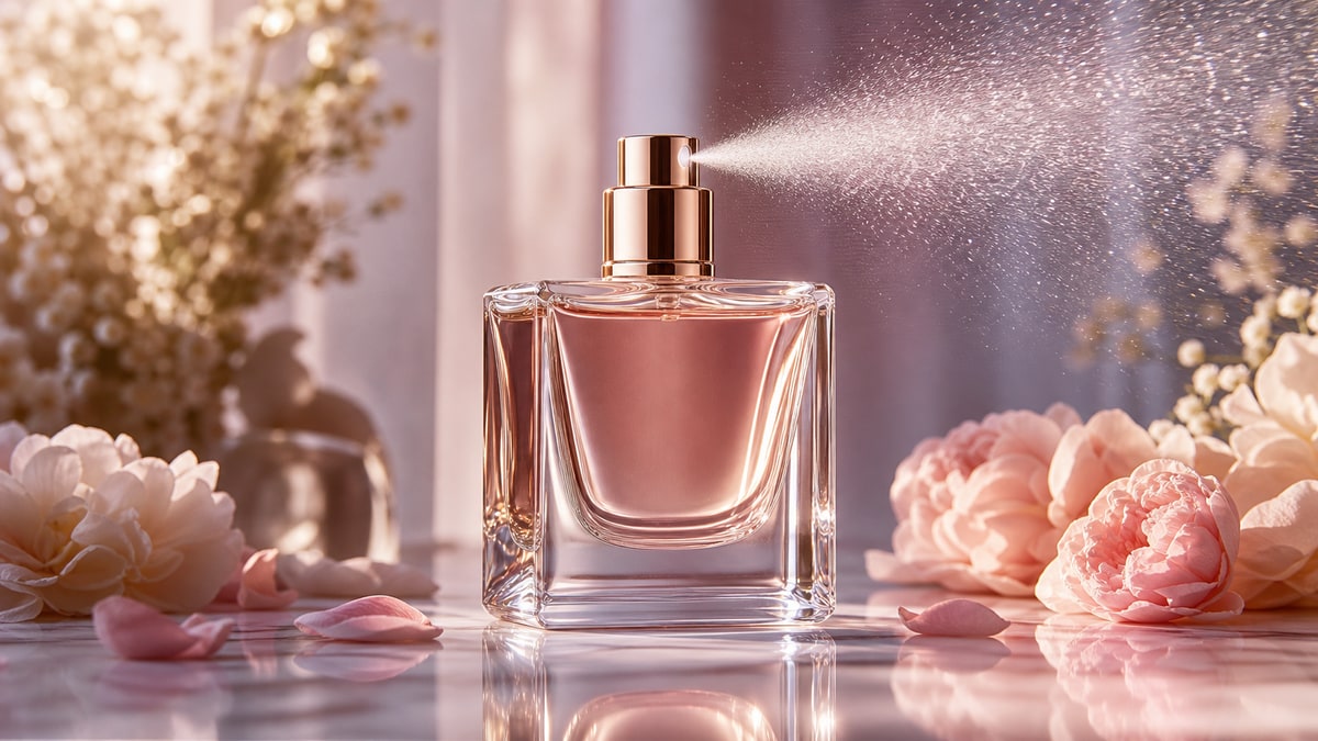 Perfume bottle mist spray